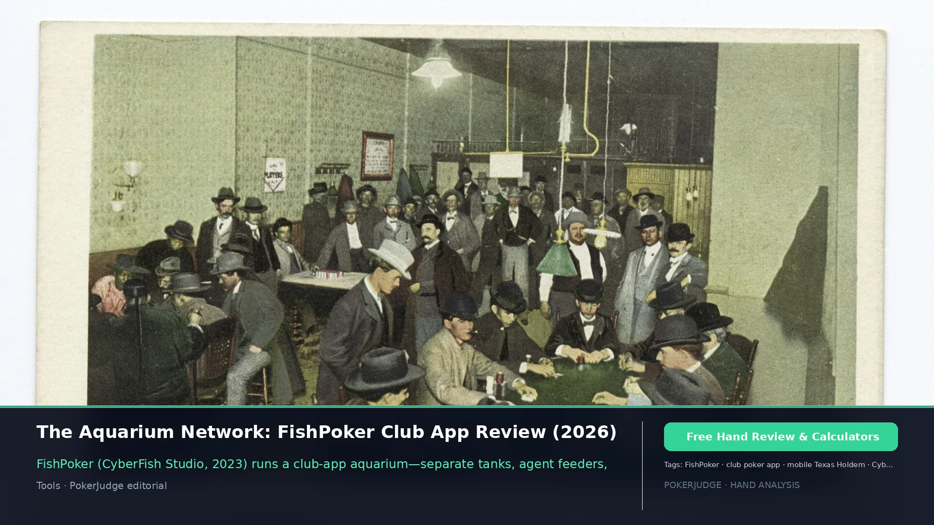 FishPoker Review 2026: Club App, Formats & Agent Model | PokerJudge