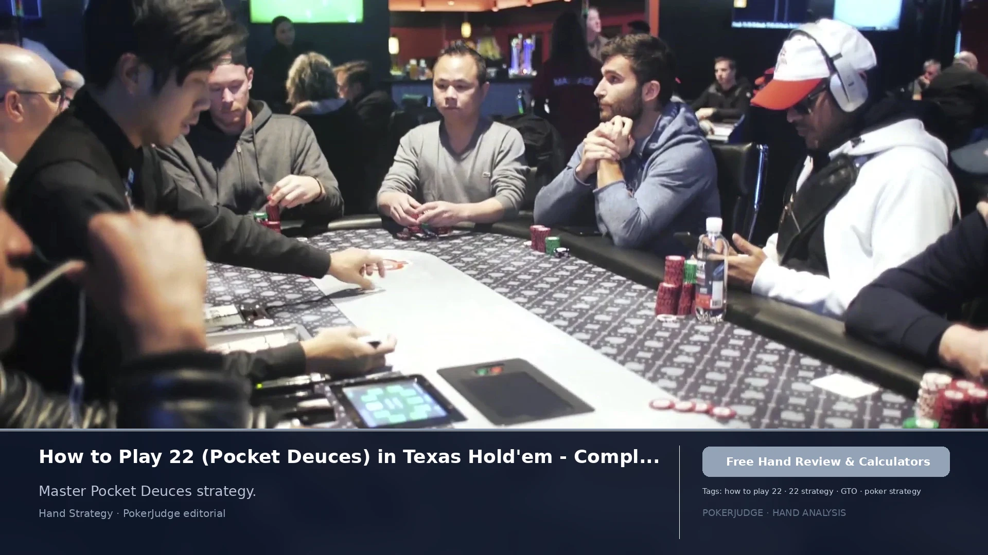 How to Play 22 (Pocket 2s) in Texas Holdem | PokerJudge