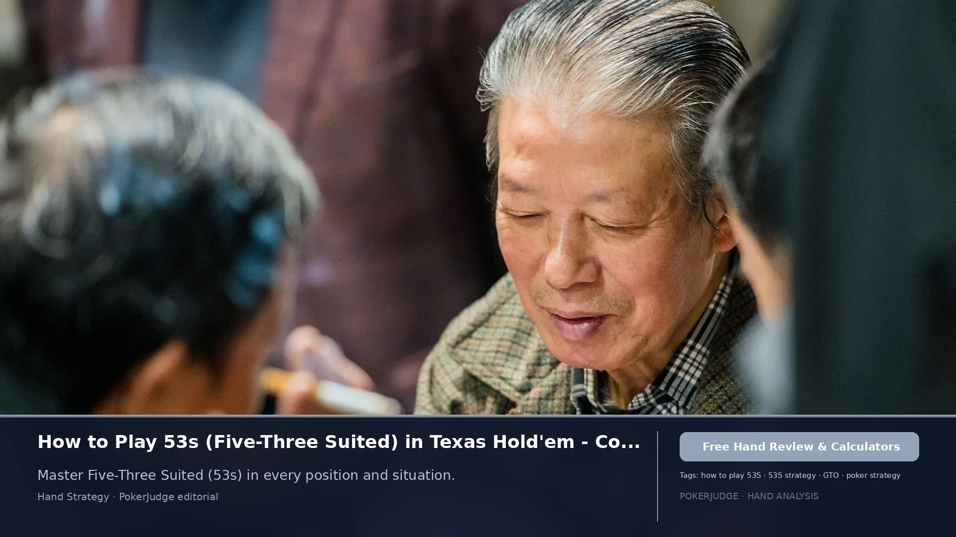 How to Play 53s (53 suited) in Texas Holdem | PokerJudge