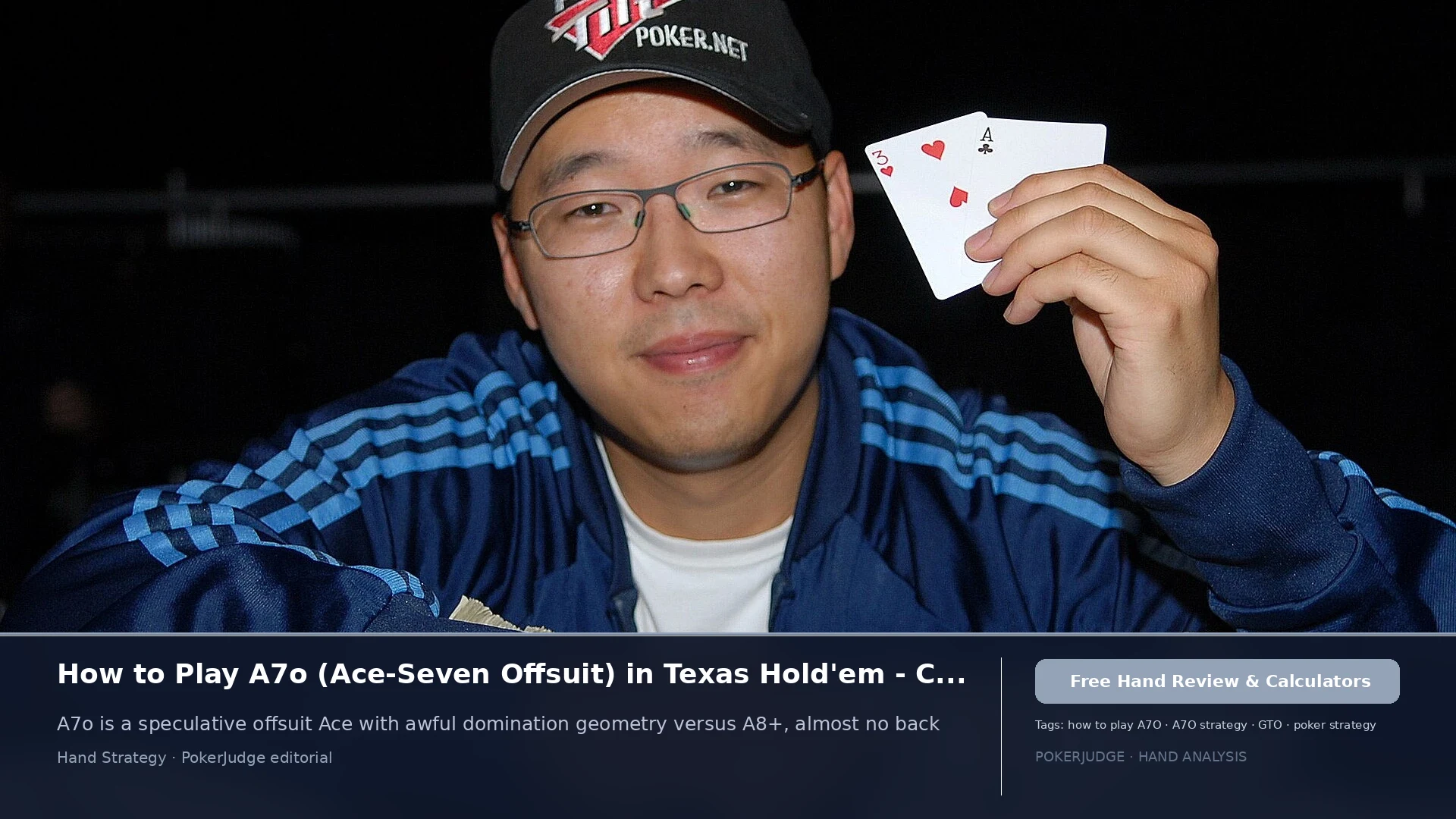 How to Play A7o (A7 offsuit) in Texas Holdem | PokerJudge