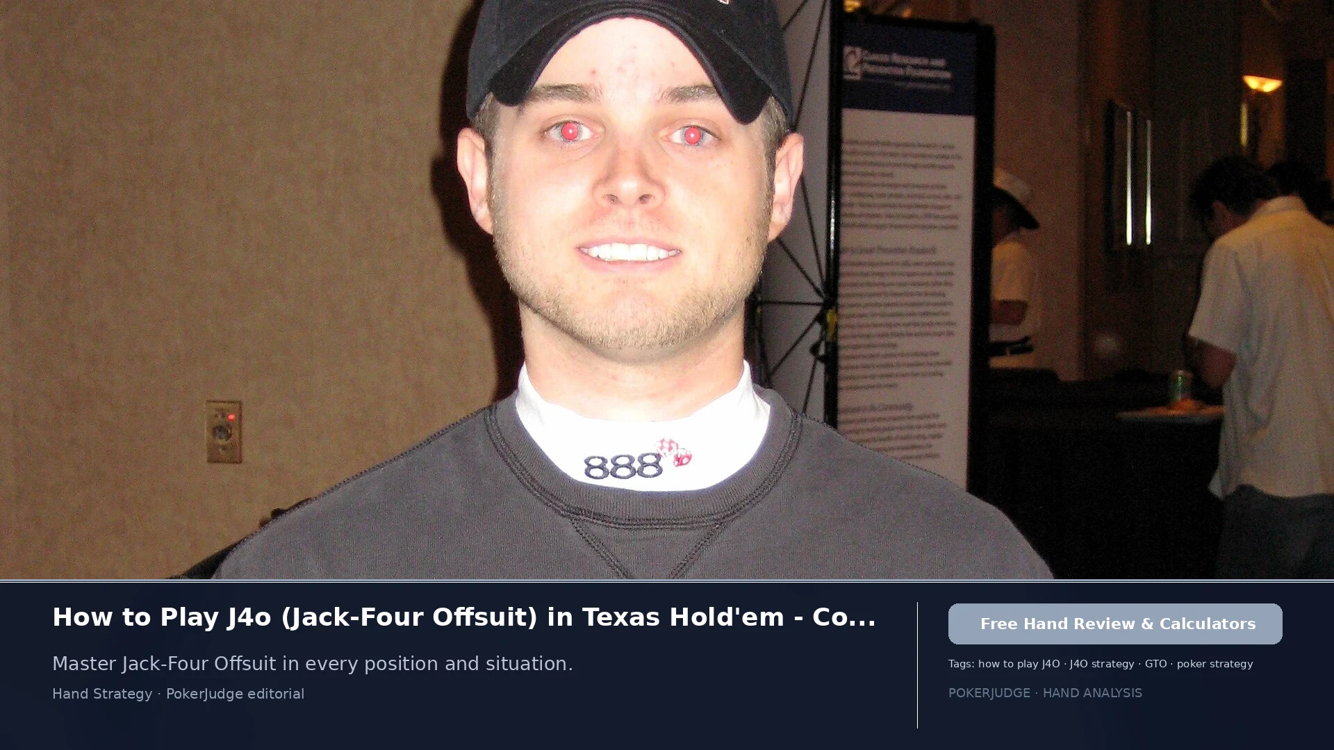 How to Play J4o (J4 offsuit) in Texas Holdem | PokerJudge