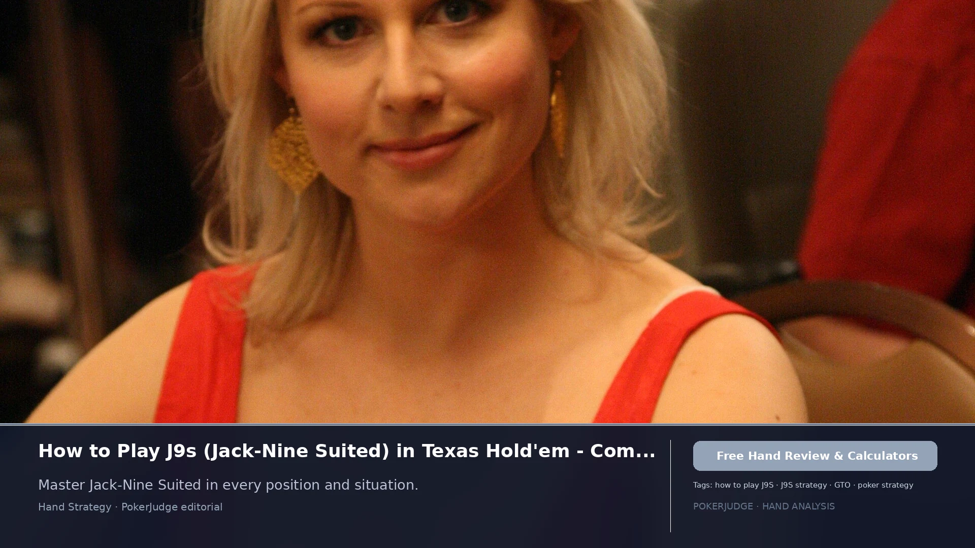 How to Play J9s (J9 suited) in Texas Holdem | PokerJudge