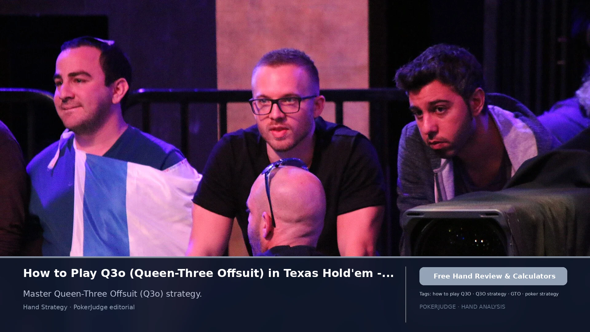 How to Play Q3o (Q3 offsuit) in Texas Holdem | PokerJudge