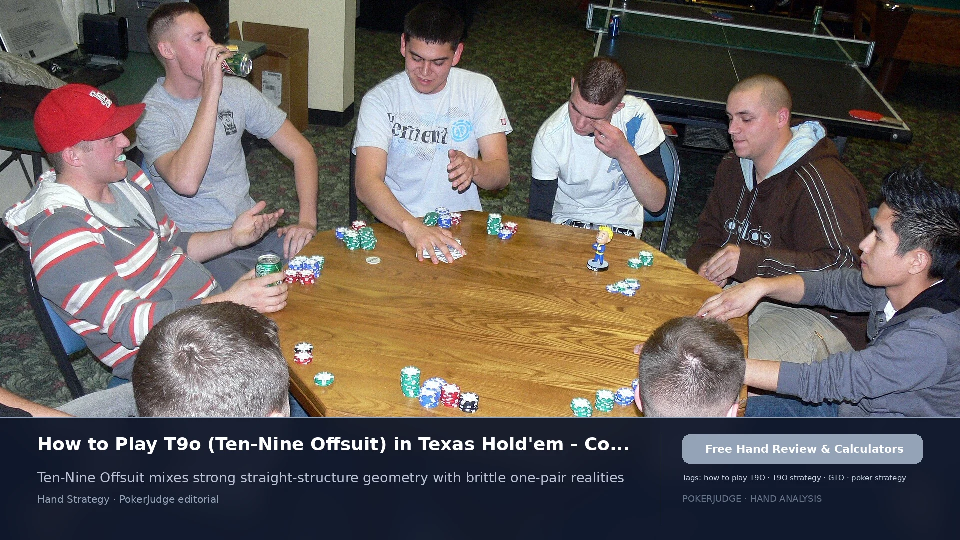How to Play T9o (T9 offsuit) in Texas Holdem | PokerJudge