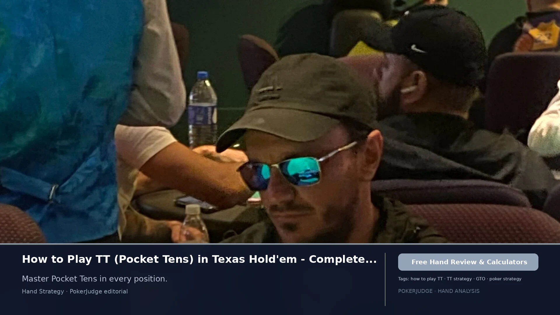 How to Play TT (Pocket Ts) in Texas Holdem | PokerJudge