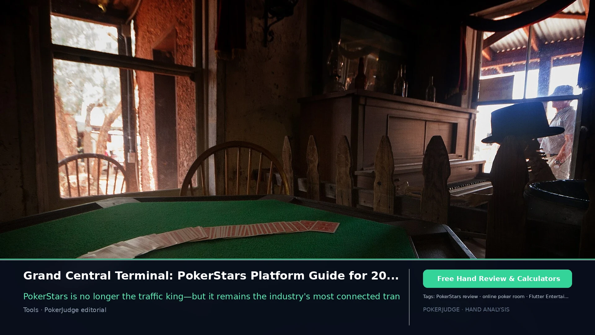 PokerStars Review 2026: Platform Guide, Rake, SCOOP/WCOOP | PokerJudge